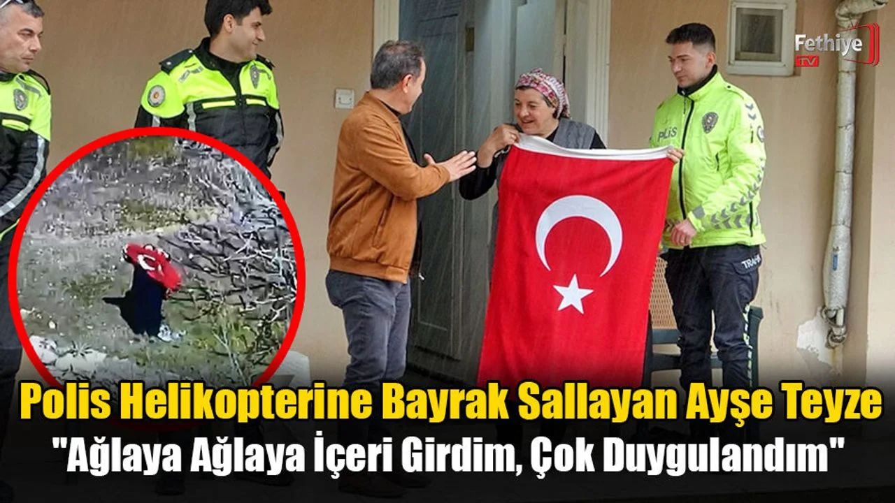 Ayşe Teyze’nin Vatan Ve Bayrak Sevgisi Karşılıksız Kalmadı