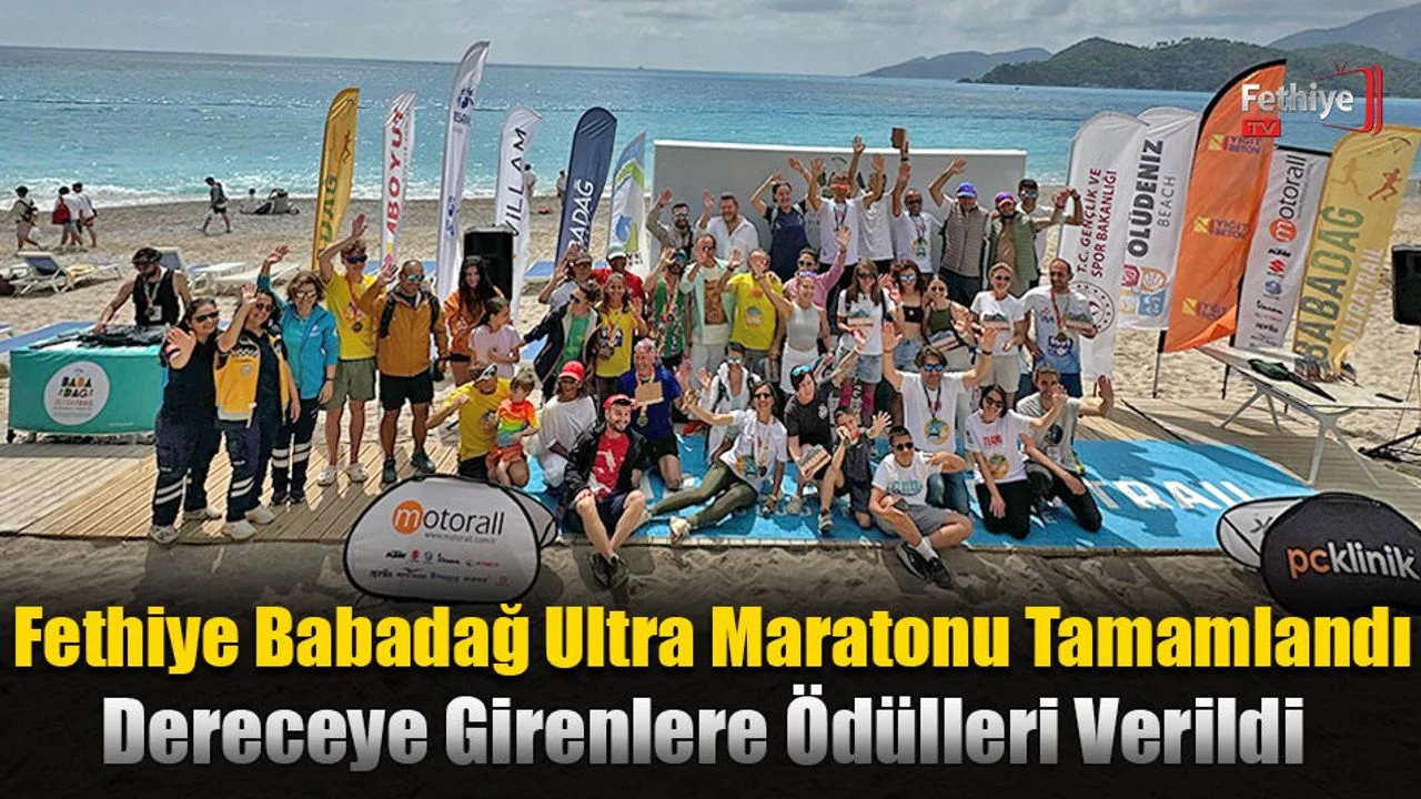 Fethiye Babadağ Ultra Maratonu Tamamlandı