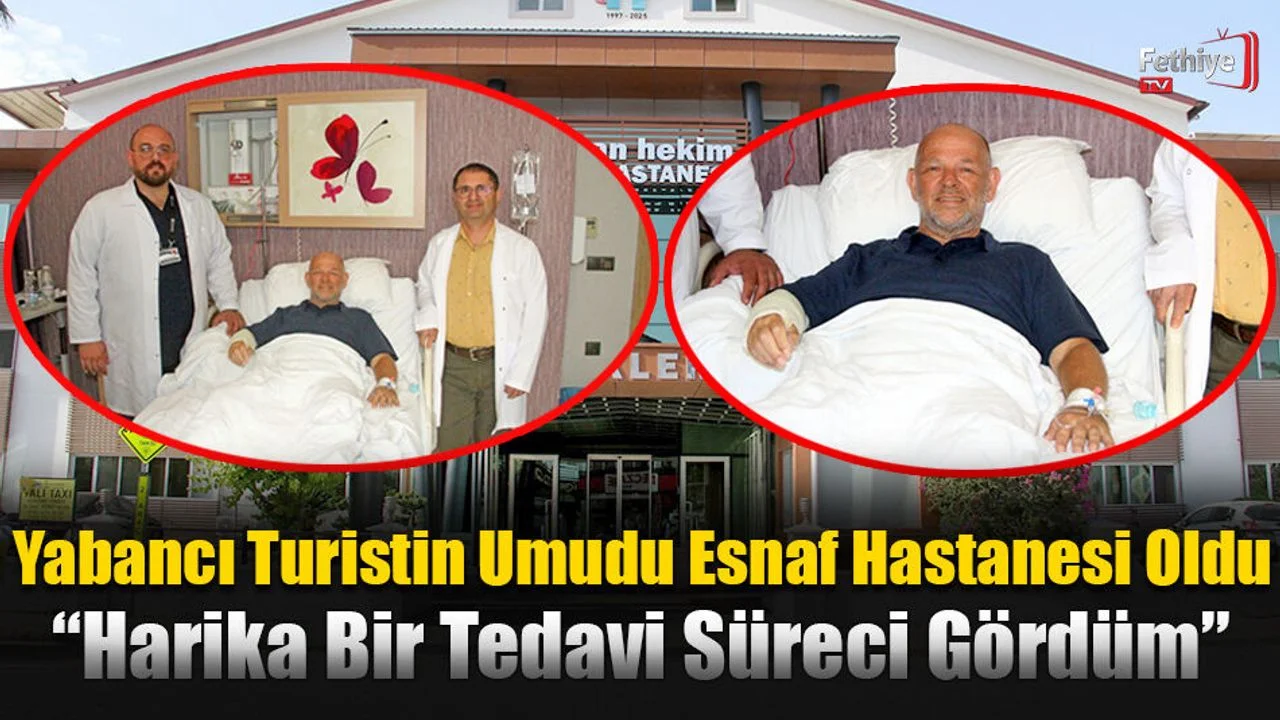 Yabancı Turistin Umudu Esnaf Hastanesi Oldu