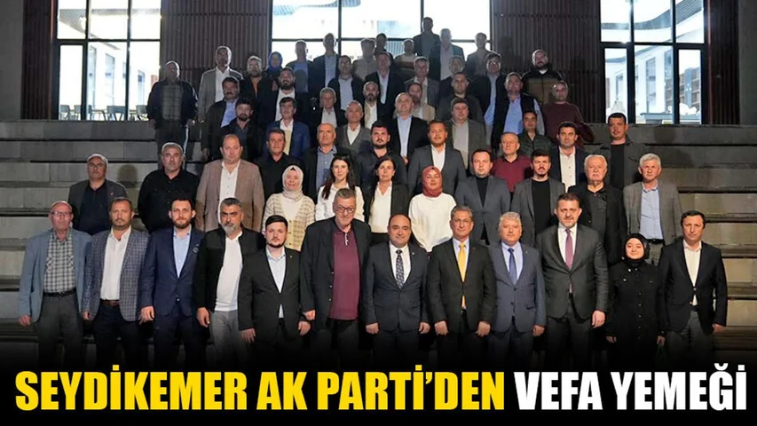 Seydikemer AK Parti’den Vefa Yemeği