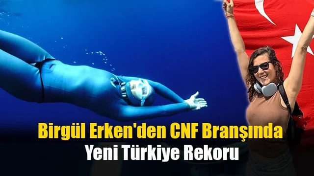 Birgül Erken'den CNF Branşında Yeni Türkiye Rekoru