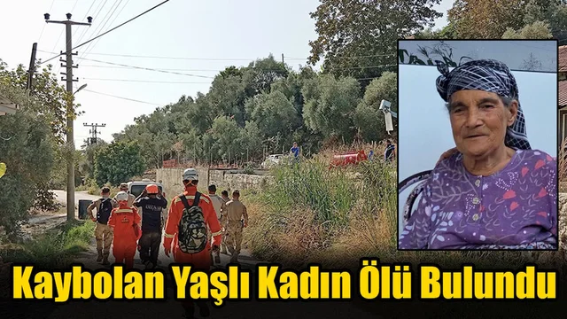 Kaybolan Yaşlı Kadın Ölü Bulundu