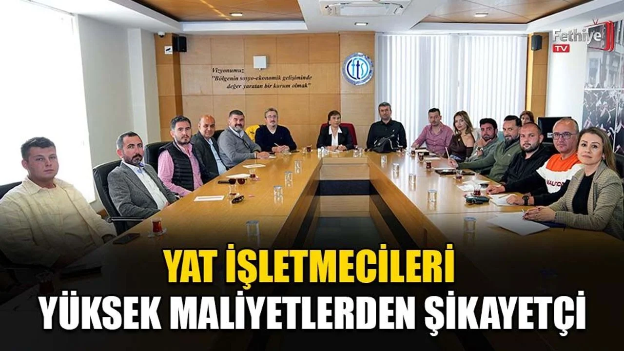 Yat İşletmecileri Yüksek Maliyetlerden Şikayetçi