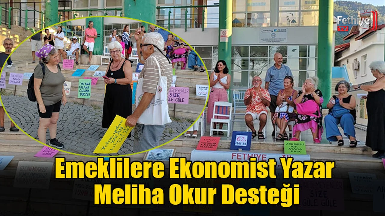 Emeklilere Ekonomist Yazar Meliha Okur Desteği