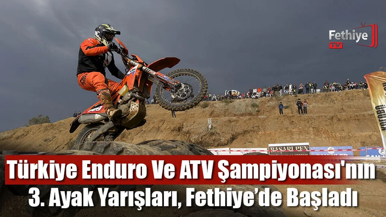 Türkiye Enduro ve ATV Şampiyonası, Heyecan Dolu Anlar Yaşattı