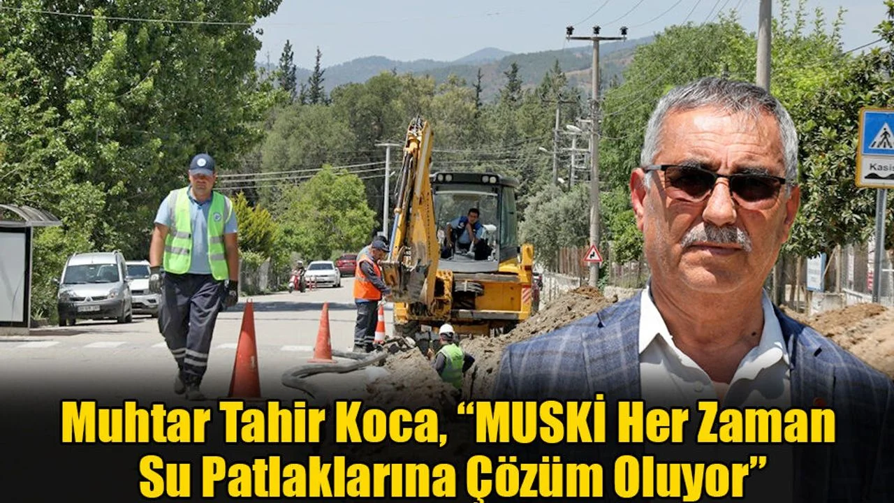 Seydikemer’de Kesintisiz Su İçin 500 Metrelik Yeni Hat Döşendi