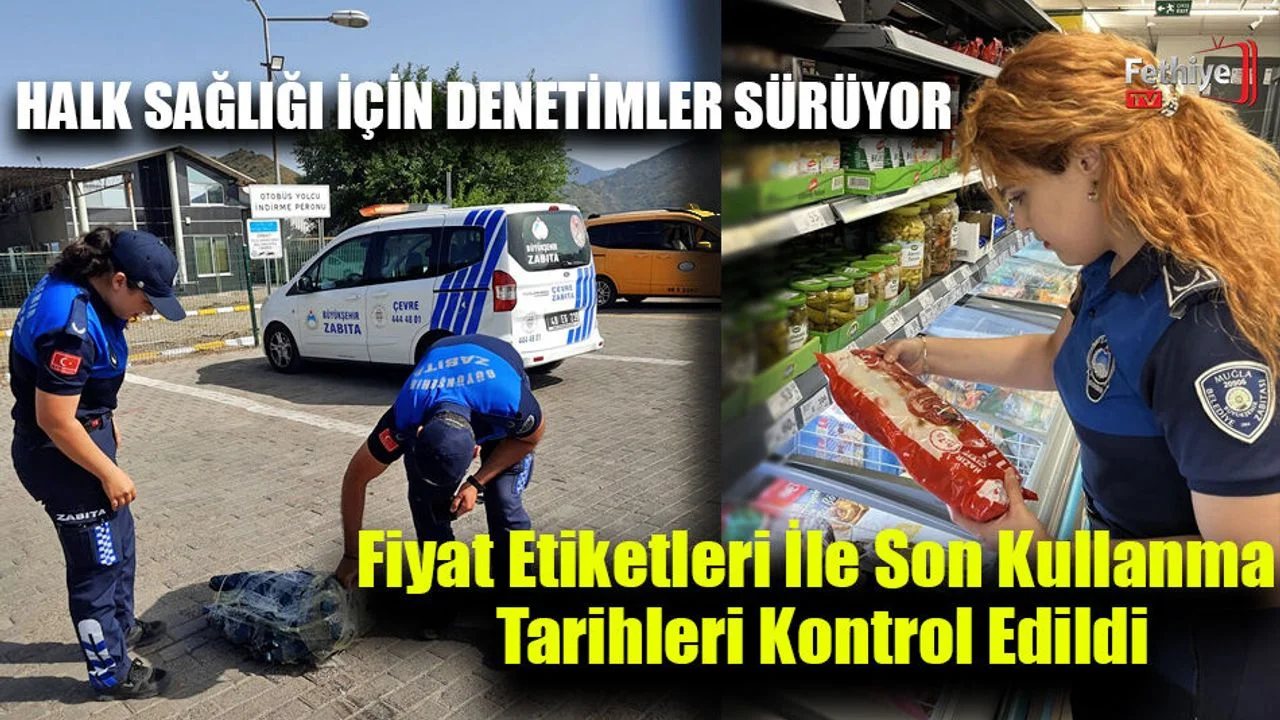 Büyükşehir’den Halk Sağlığı İçin Sıkı Denetim