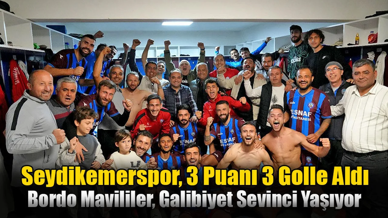 Seydikemerspor, 3 Puanı 3 Golle Aldı
