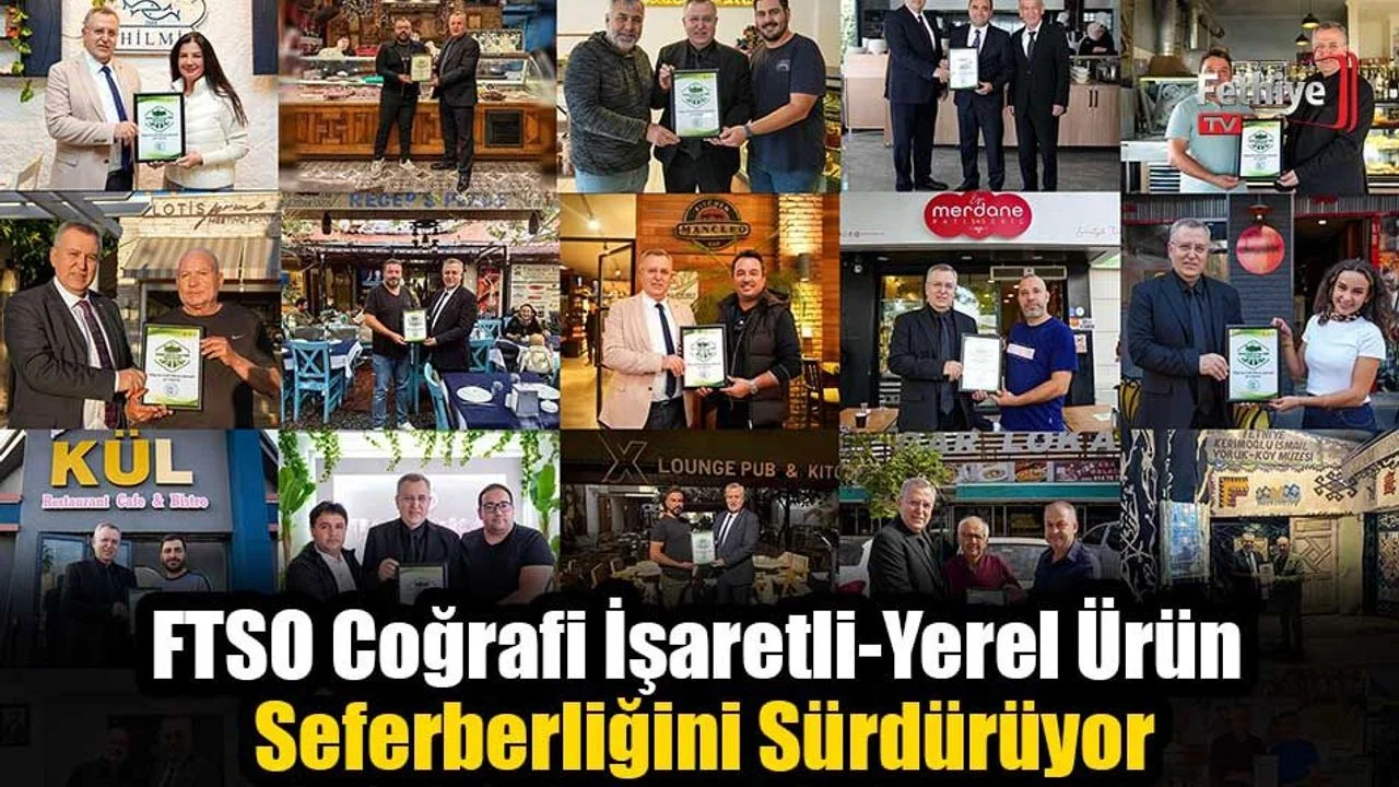 FTSO Coğrafi İşaretli-Yerel Ürün Seferberliğini Sürdürüyor