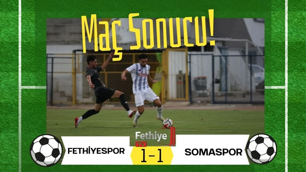 Fethiyespor Kendi Evinde Berabere 1-1