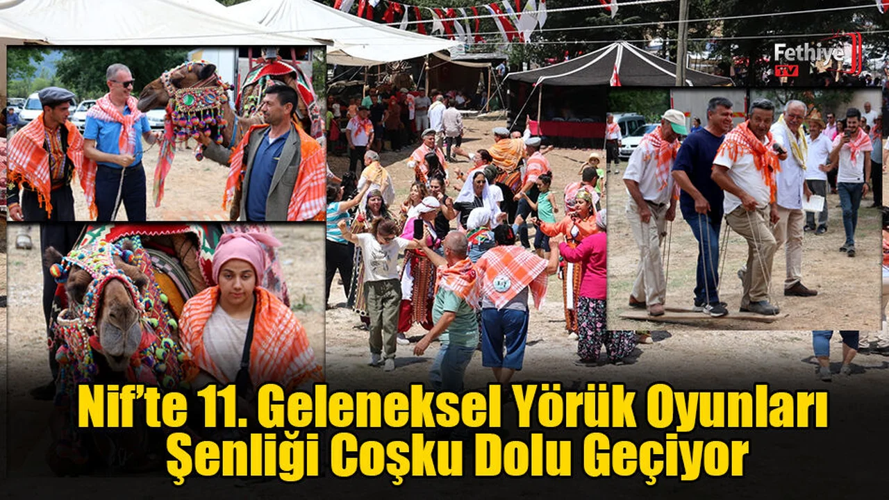 Nif’te 11. Geleneksel Yörük Oyunları Şenliği Coşku Dolu Geçiyor