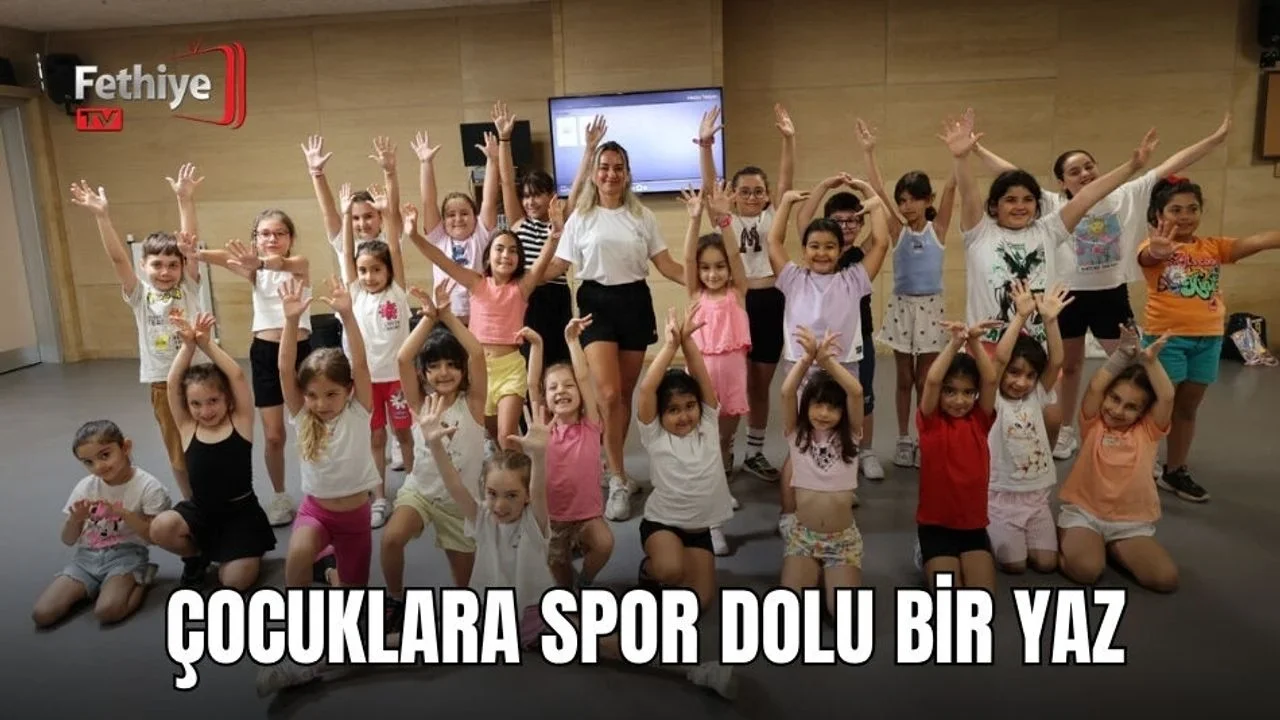 Çocuklara Spor Dolu Bir Yaz