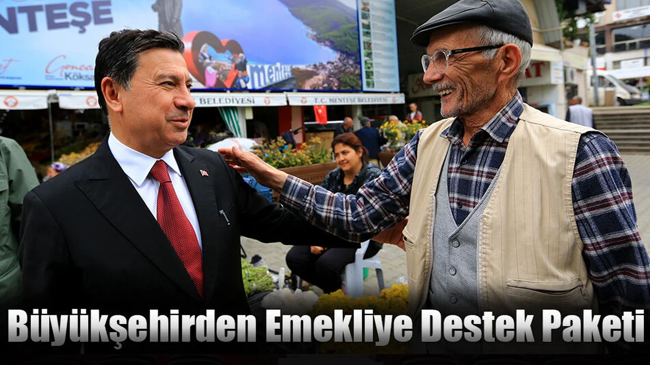Büyükşehirden Emekliye Destek Paketi