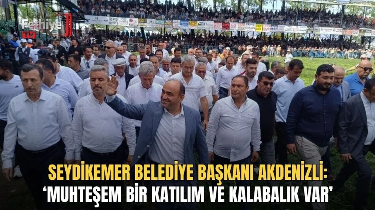 Seydikemer Belediye Başkanı Akdenizli: ‘Muhteşem Bir Katılım Ve Kalabalık Var’