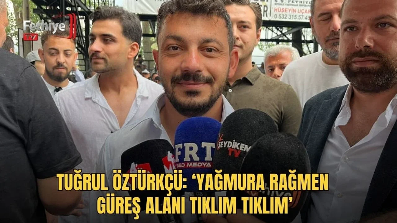 Tuğrul Öztürkçü: ‘Yağmura Rağmen Güreş Alanı Tıklım Tıklım’