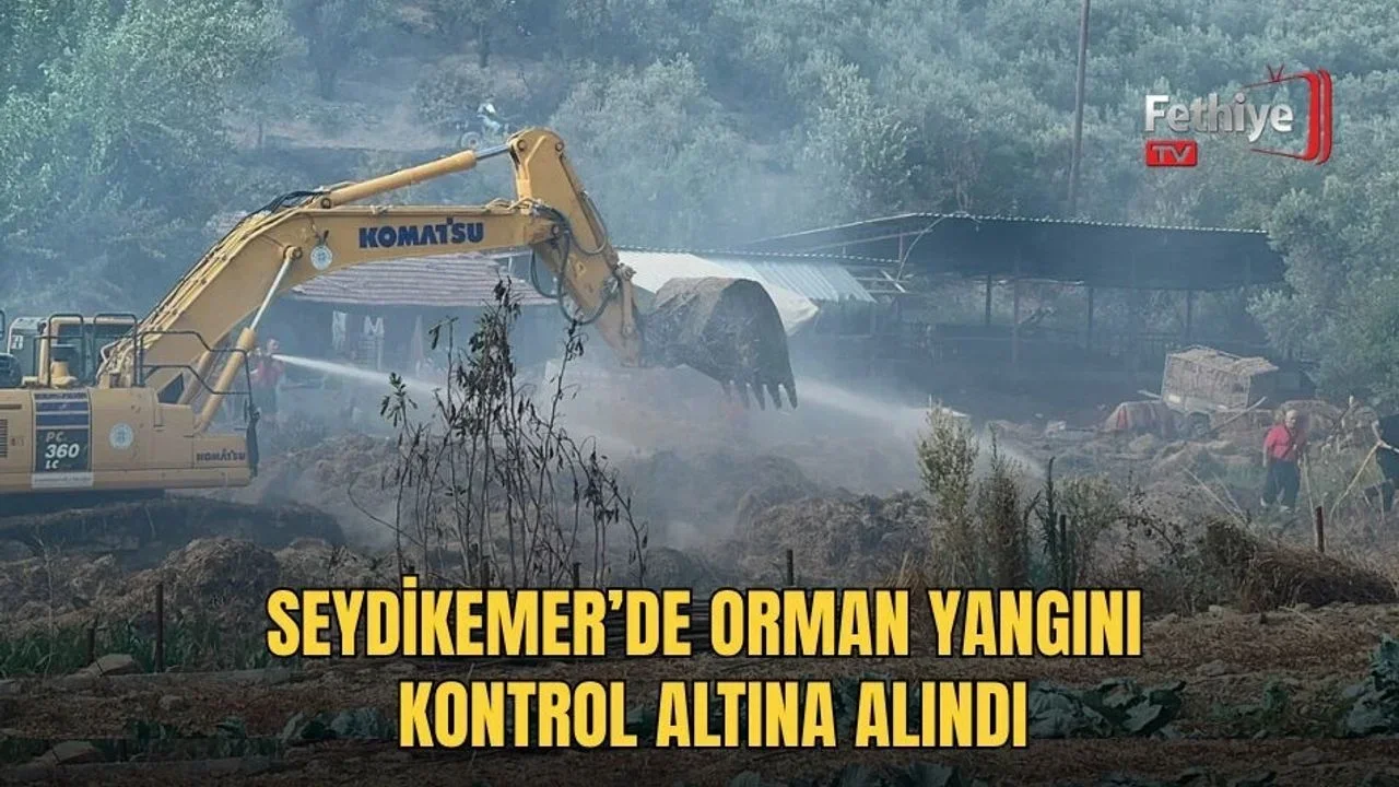 Seydikemer’de Orman Yangını Kontrol Altına Alındı