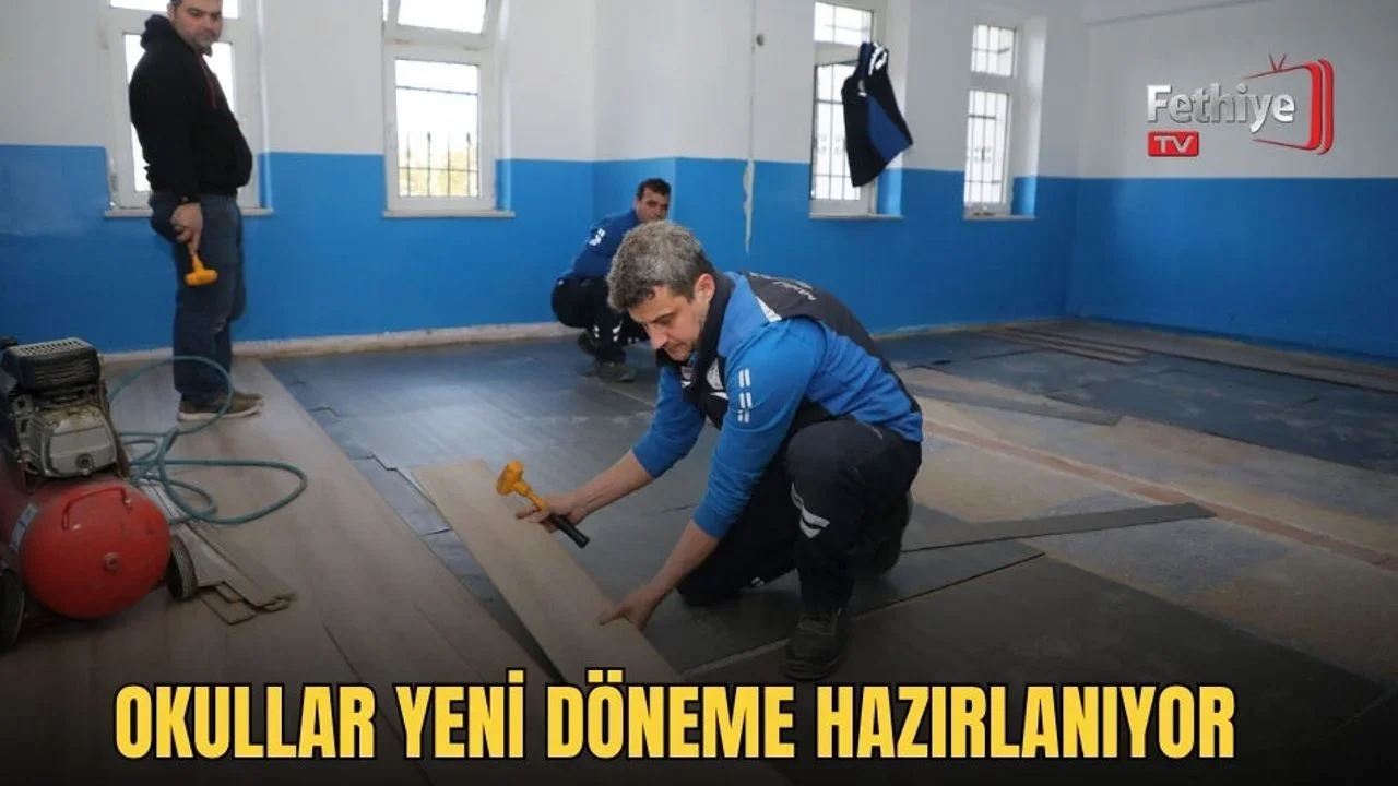 Okullar Yeni Döneme Hazırlanıyor