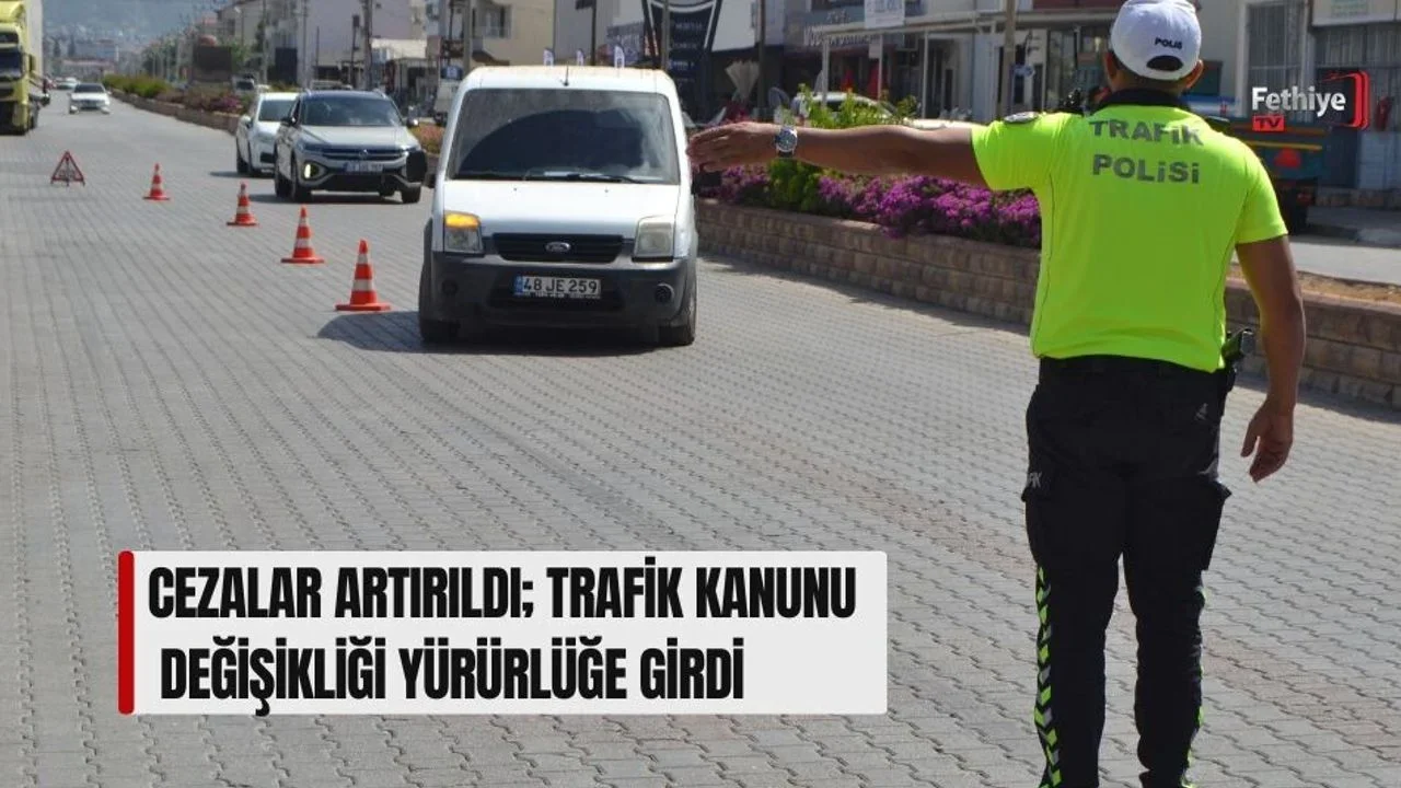 Cezalar Artırıldı; Trafik Kanunu Değişikliği Yürürlüğe Girdi