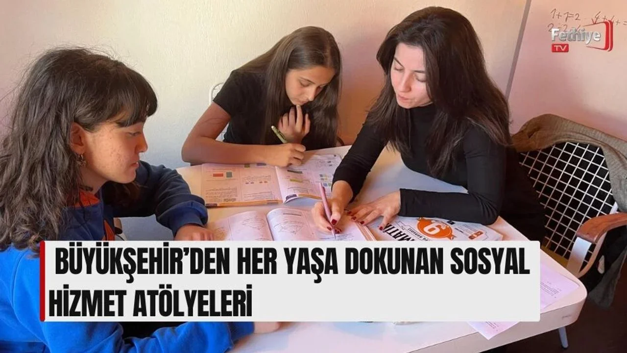 Büyükşehir’den Her Yaşa Dokunan Sosyal Hizmet Atölyeleri