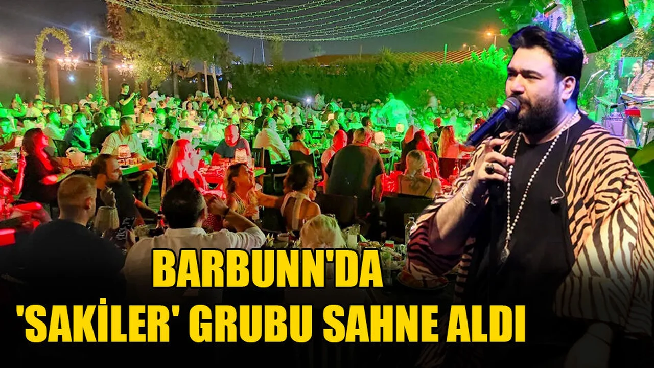 BarBunn'da 'Sakiler' Grubu Sahne Aldı