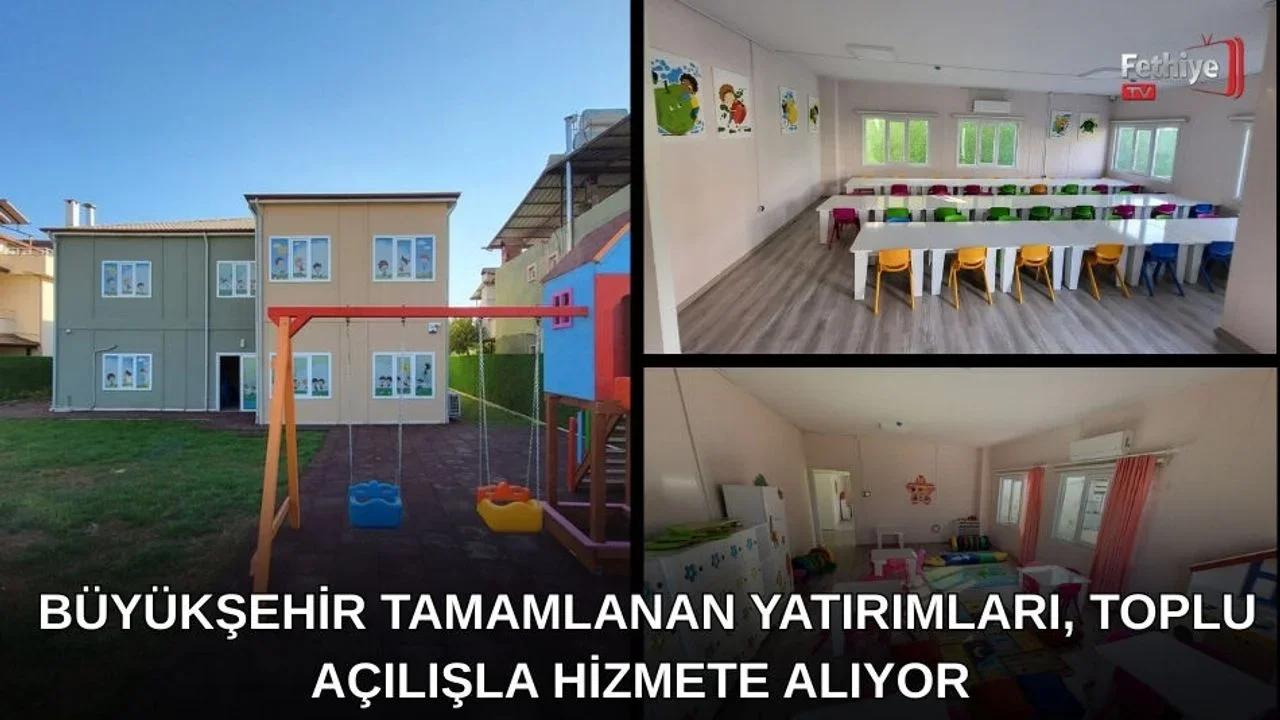 Büyükşehir Tamamlanan Yatırımları, Toplu Açılışla Hizmete Alıyor
