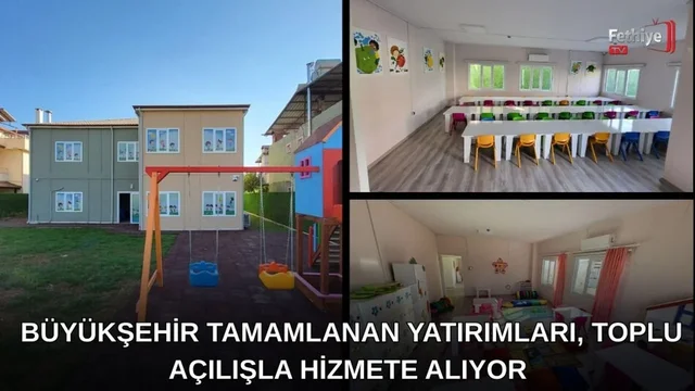 Büyükşehir Tamamlanan Yatırımları, Toplu Açılışla Hizmete Alıyor