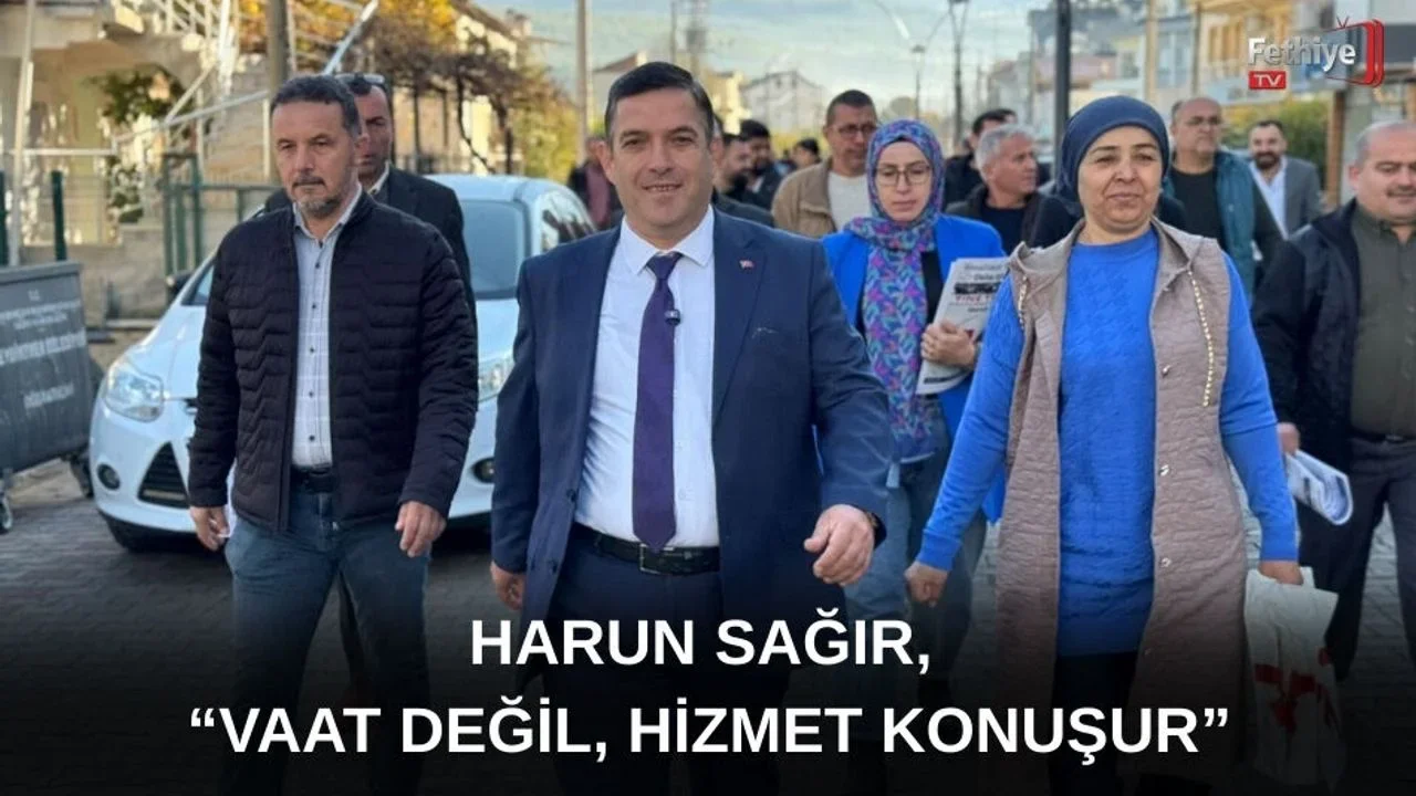 Seydikemer’de Harun Sağır, Ziyaretlerini Sürdürüyor