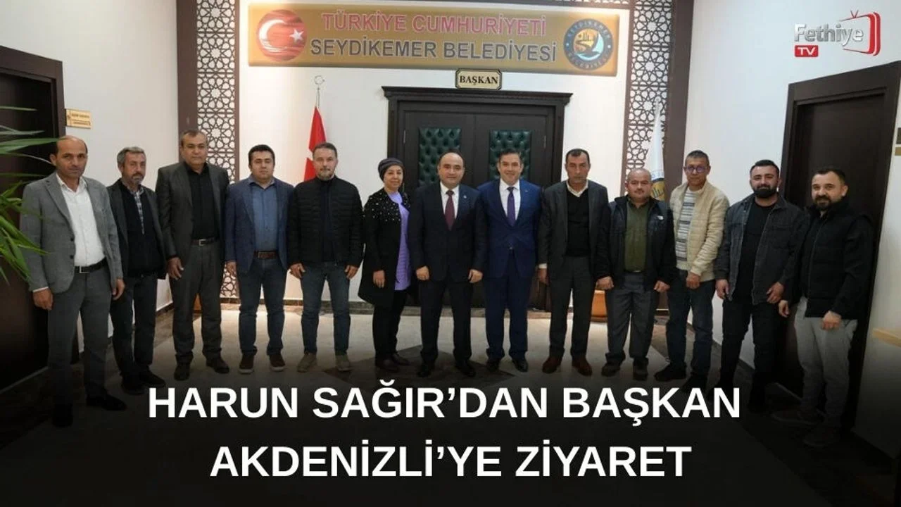 Harun Sağır’dan Başkan Akdenizli’ye Ziyaret