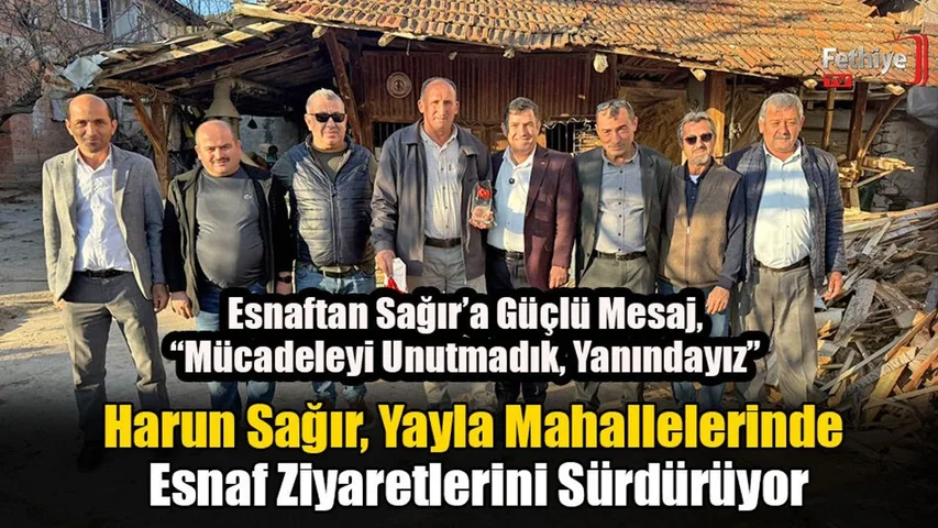 Harun Sağır, Yayla Mahallelerinde Esnaf Ziyaretlerini Sürdürüyor