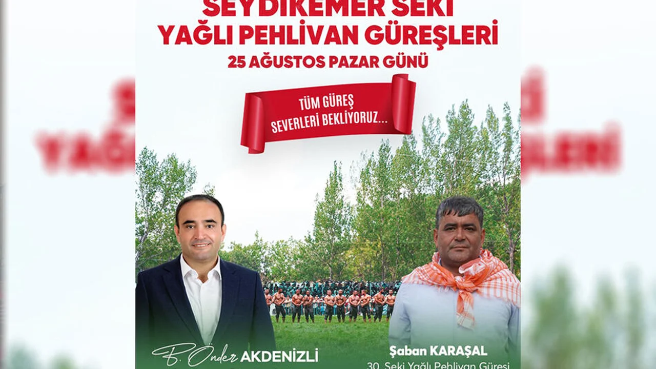 Seydikemer Seki Yağlı Pehlivan Güreşleri Hazırlıkları Başladı