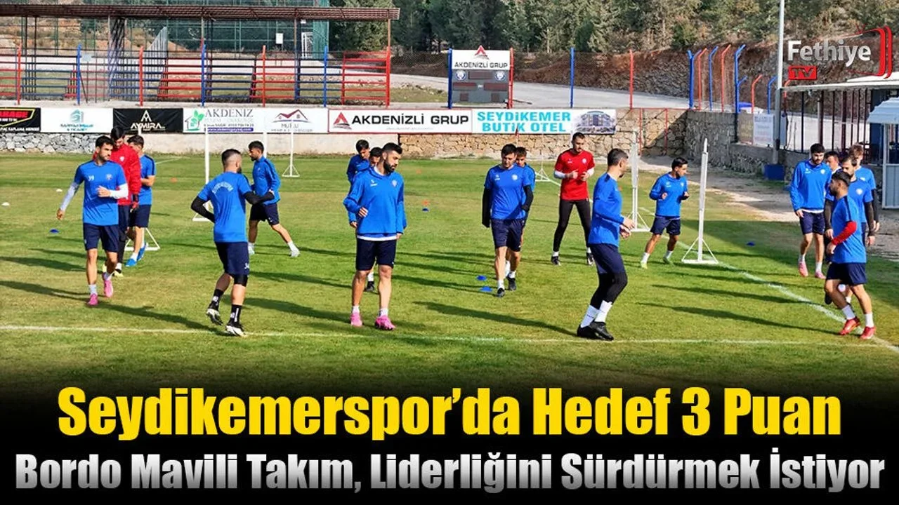 Seydikemerspor’da Hedef 3 Puan