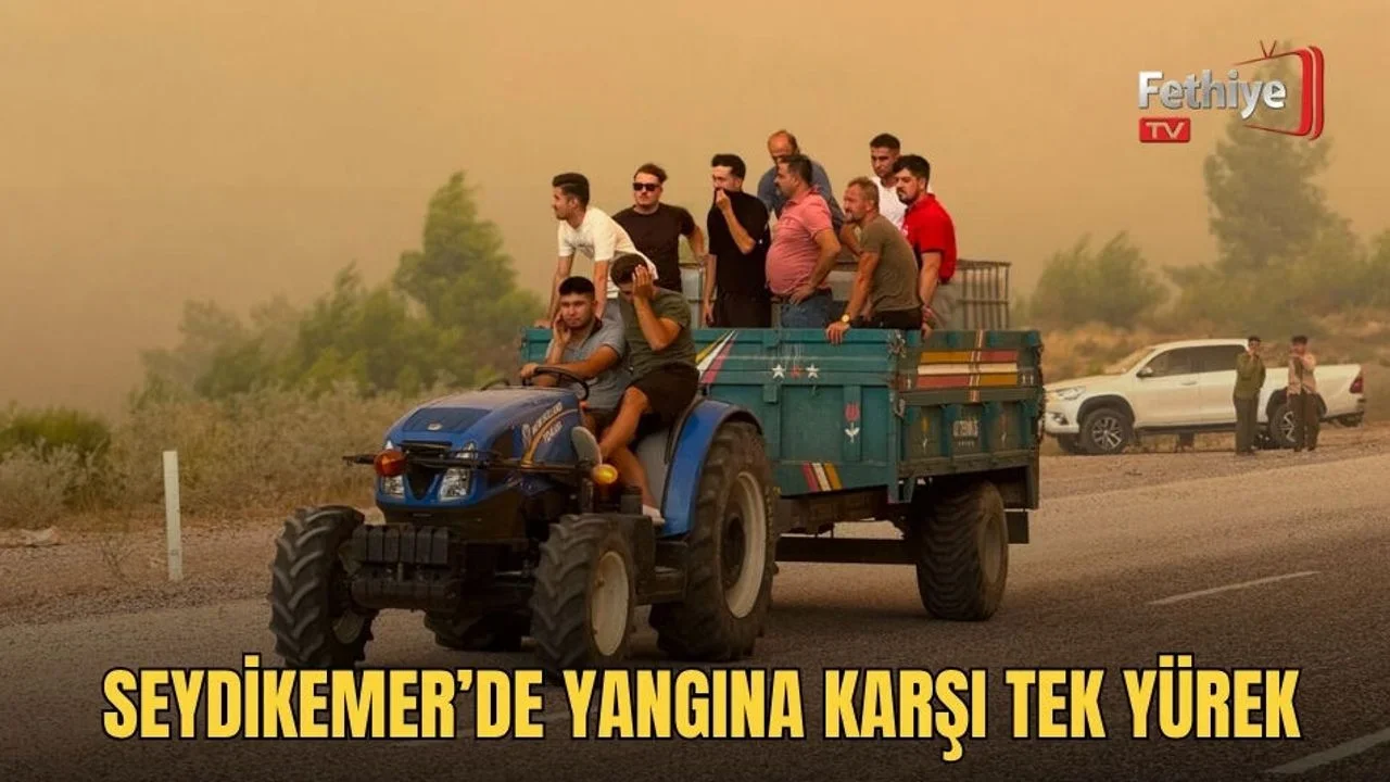 Vatandaşlar, Yangına Seferber Oldu