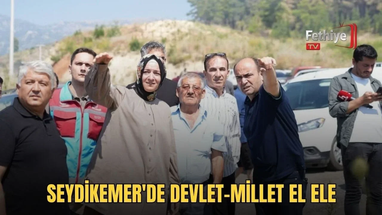 Seydikemer'de Devlet-Millet El Ele