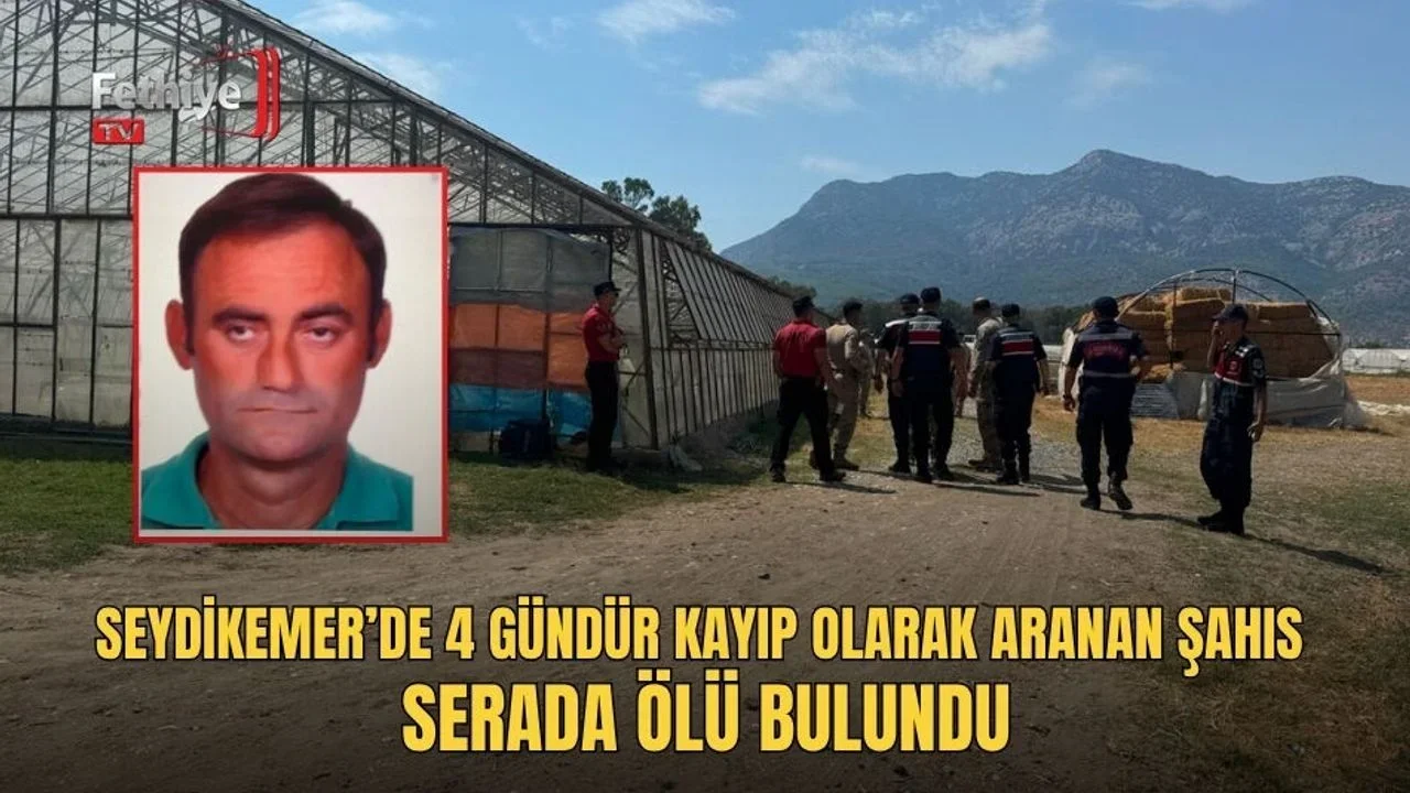 Kayıp ihbarı yapılan Mehmet Ali Yiğit'in cansız bedeni, evin yanındaki serada jandarma ekiplerince bulundu.