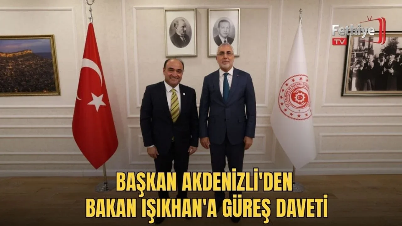 Başkan Akdenizli'den Bakan Işıkhan'a Güreş Daveti