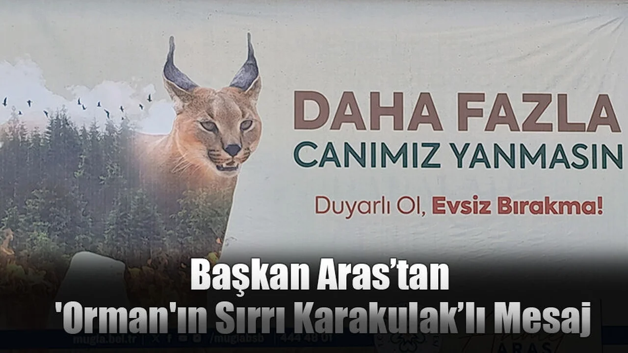 Başkan Aras’tan 'Orman'ın Sırrı Karakulak’lı Mesaj