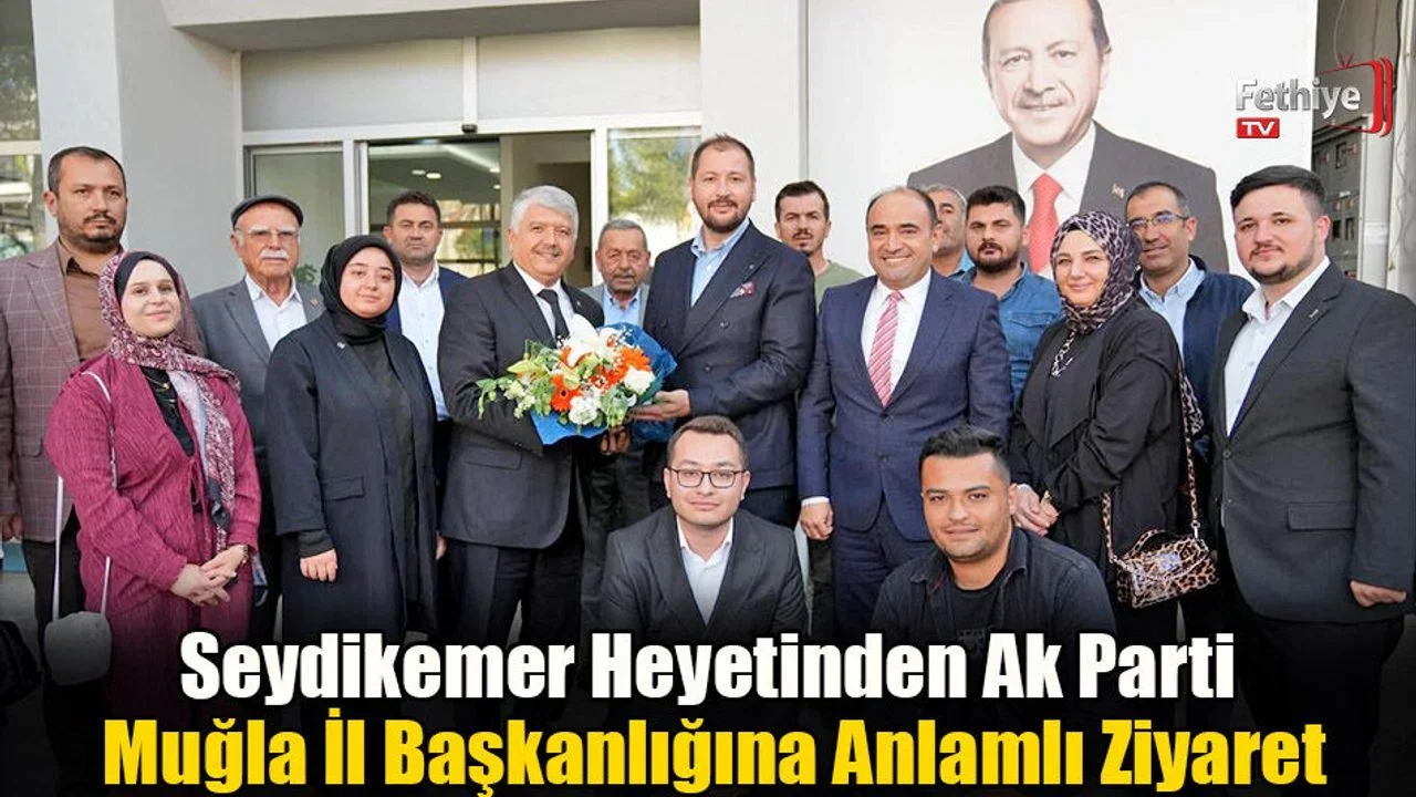 Seydikemer’den İl Başkanı Cengizhan Güngör’e “Hayırlı Olsun” Ziyareti