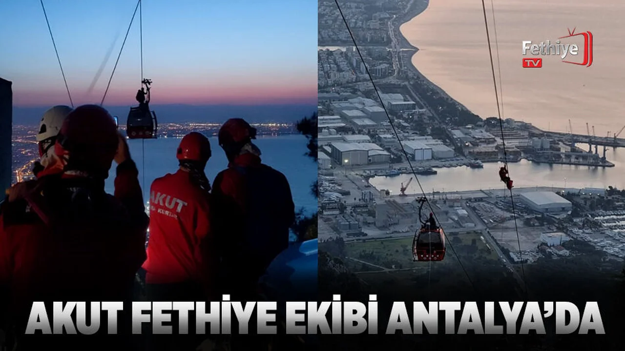 Akut Fethiye Ekibi Antalya'da
