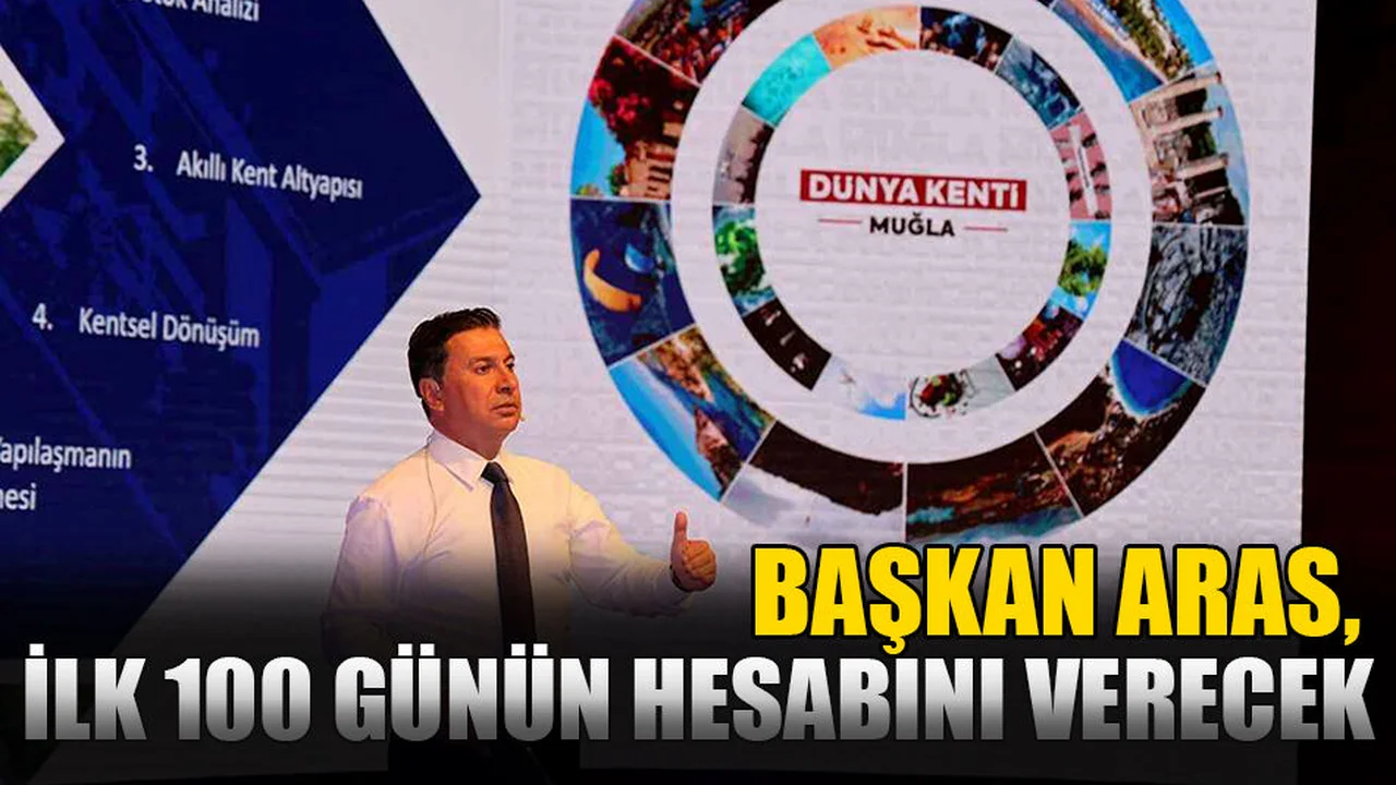 Başkan Aras, İlk 100 Günün Hesabını Verecek