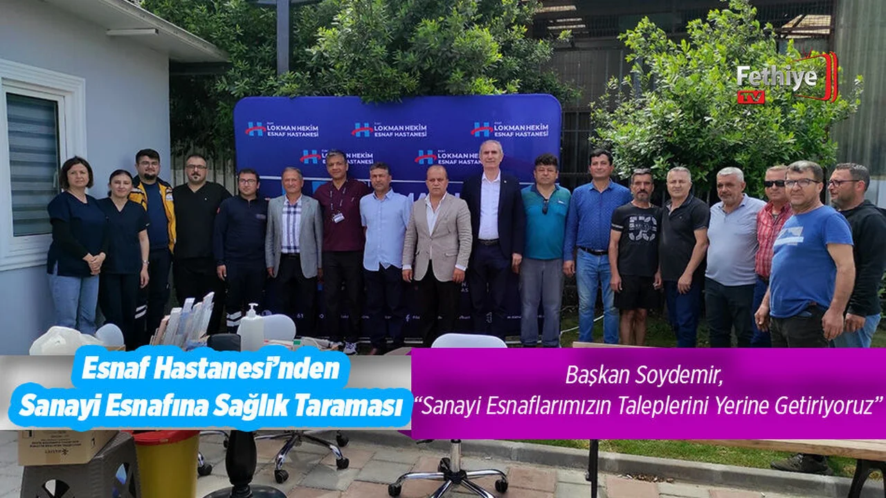 Esnaf Hastanesi’nden Sanayi Esnafına Sağlık Taraması