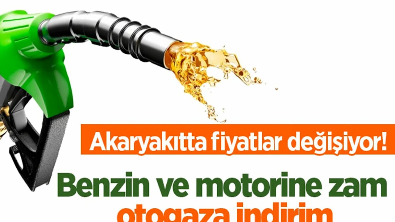 2 Kötü, 1 İyi Haber...Akaryakıtta Fiyatlar Yine Değişti!