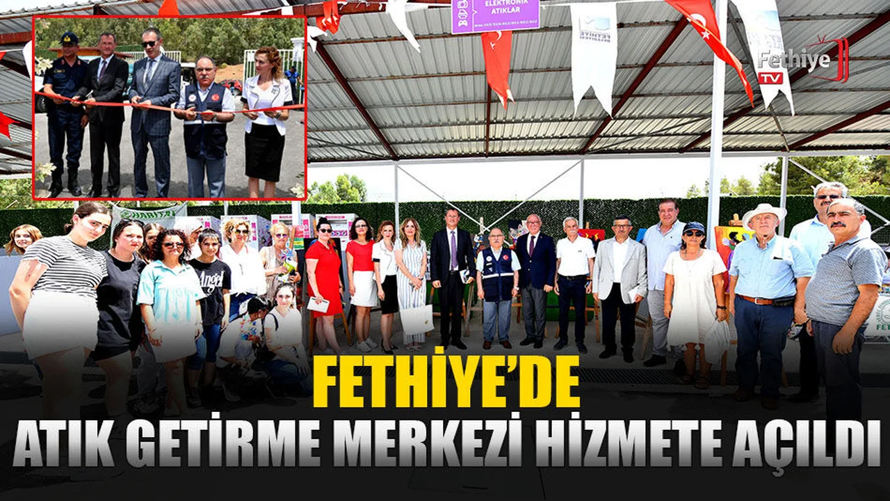 Atık Getirme Merkezi Hizmete Açıldı