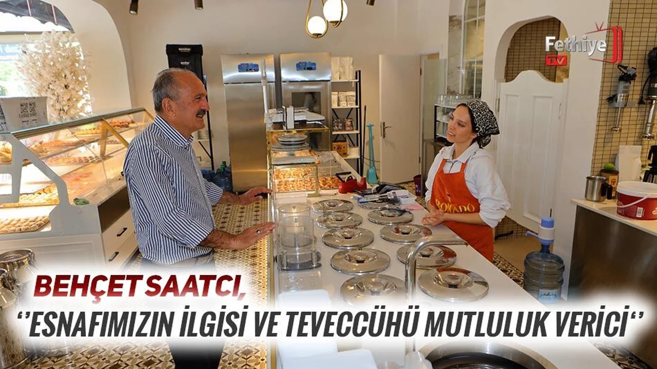 Esnaflar, Behçet Saatcı’yı Sıcak Karşıladı
