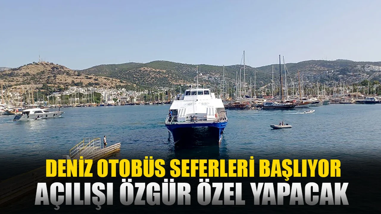 Deniz Otobüs Seferleri 1 Temmuz’da Didim’den Başlıyor