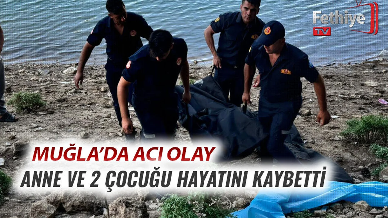 Anne ve 2 Çocuğu Boğularak Hayatını Kaybetti