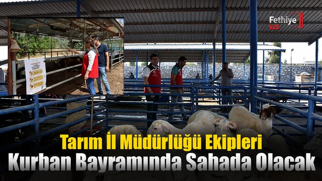 Tarım İl Müdürlüğü Ekipleri Kurban Bayramında Sahada Olacak