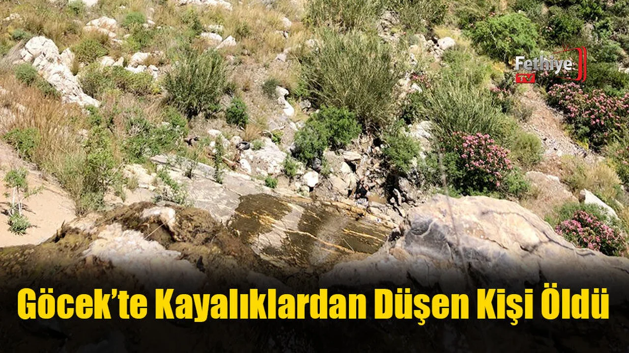 Göcek’te Kayalıklardan Düşen Kişi Öldü