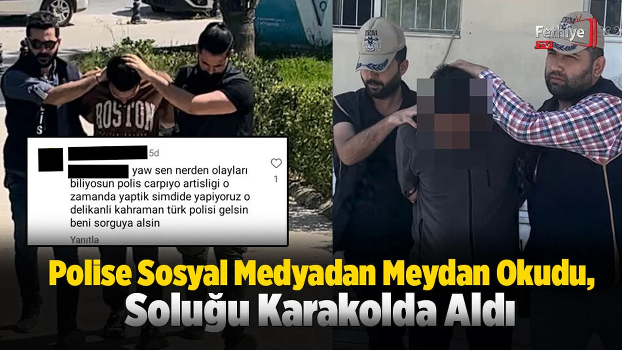 Polise Sosyal Medyadan Hakaret Eden 2 Şahıs Gözaltına Alındı