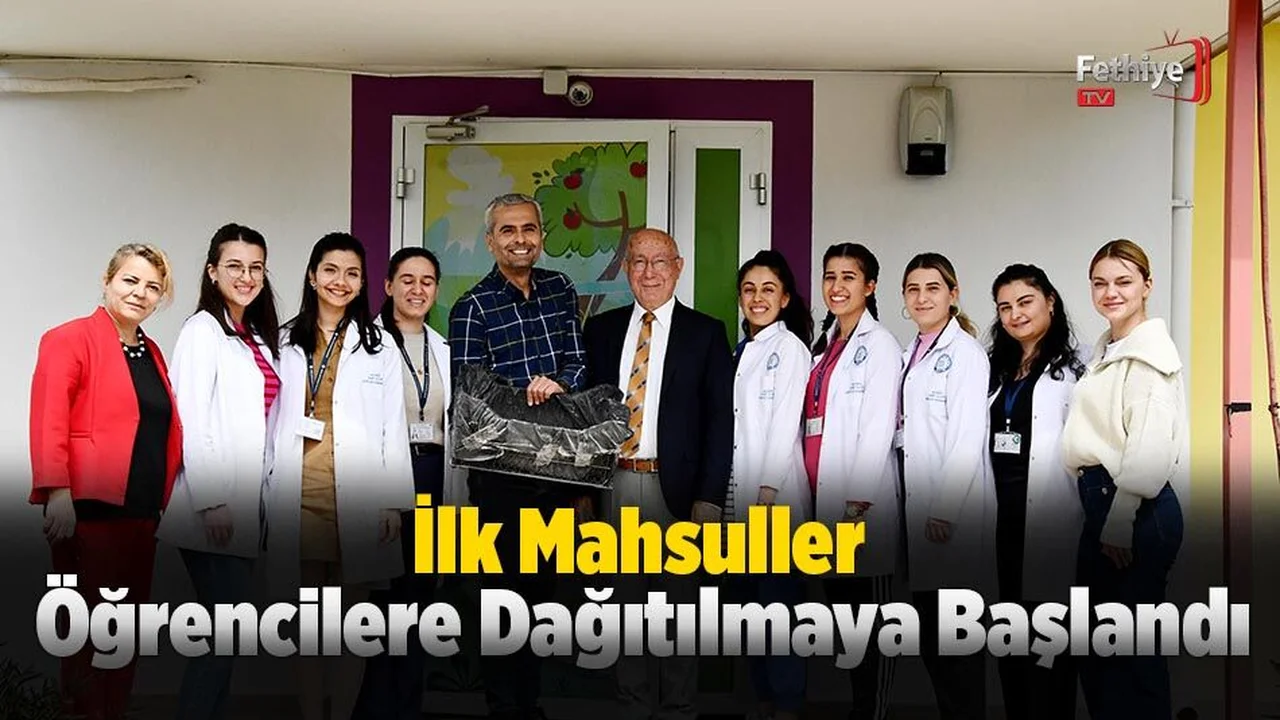 İlk Mahsuller Öğrencilere Dağıtılmaya Başlandı