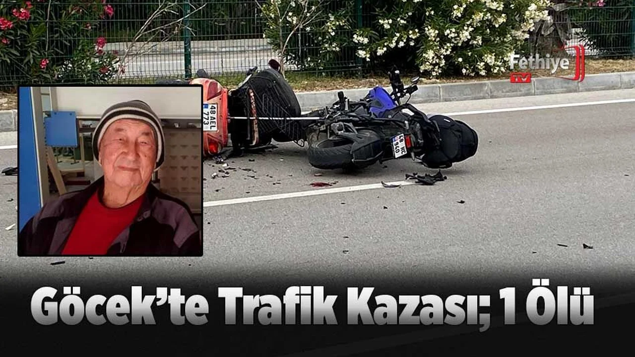Göcek’te Trafik Kazası; 1 Ölü